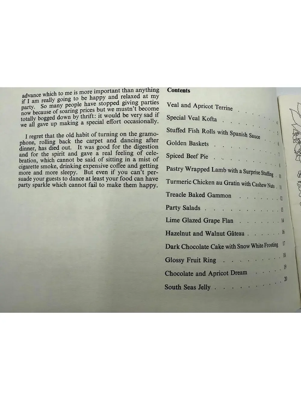 Queen's Silver Jubilee 1977 Party Pieces Cookbook, Special Recipes to Celebrate